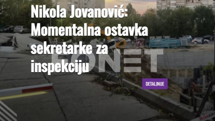 Za ostavku sekretarke